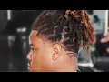 10 MINUTE LOW TAPER WITH LOCS TUTORIAL BY CHUKA THE BARBER