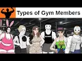 Types of Gym Members be like