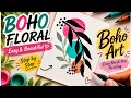 Boho Art Nature Meets Creativity