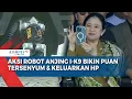 Download Lagu Robot Anjing I-K9 Unjuk Aksi di HUT Bhayangkara, Puan Tersenyum dan Ambil HP