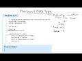 26 - boolean variables in programming