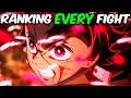 Ranking ALL 28 Fights In Demon Slayer