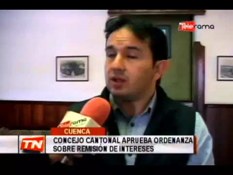 Concejo cantonal aprueba ordenanza sobre remisión de intereses