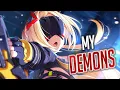 Lagu Nightcore - Demons (Rock Version) (Lyrics)