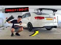Modifying My NFR Forte s Rear Bumper FOR THE AGGRESSIVE LOOK - Bumper Cut NeedForRide