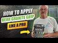 How To Apply Behr Granite Grip Like A Pro