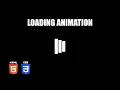 Vertical Bars Loading Animation HTML CSS Tutorial