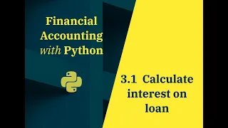 Calculate Interest on Bank Loan in Python