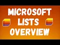 Microsoft Lists Overview