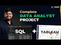 I Built End-to-End Data Analytics Project SQL Tableau Full Course 2026