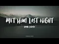 Demi Lovato - Met Him Last Night (Lyric Video) ft. Ariana Grande