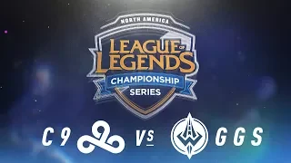 C9 vs. GGS - Week 7 Day 2 | NA LCS Spring Split | Cloud9 vs. Golden Guardians (2018)