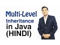 Multilevel Inheritance in Java