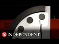 Watch again Doomsday Clock reveals how close we are to end of the world unveiled by Bill Nye