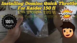 Download Installing Domino Quick Throttle For Raider 150fi MP3