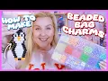 How To Make A Beaded Keychain with Pony Beads STEP BY STEP TUTORIAL