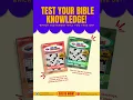 Bible Knowledge Crosswords