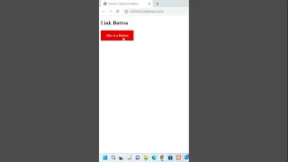 HOW TO CREATE LINK BUTTON BY USING HTML AND CSS