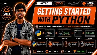 Getting Started with Python Chapter 5 Introduction CBSE Class 11 Computer Science