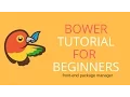 Bower Tutorial for Beginners front-end package manager