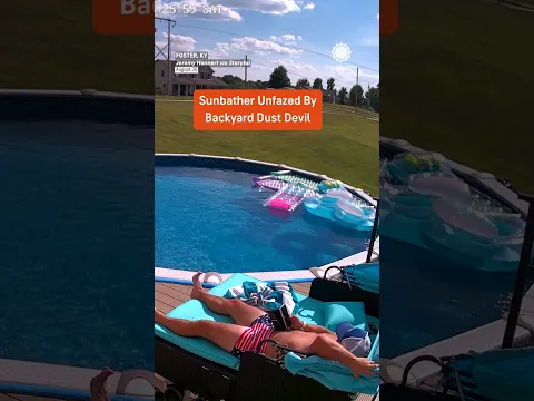 Dust Devil Takes Over Pool