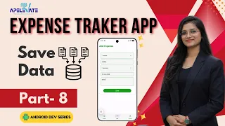 54 Expense Tracker App Save Expense Data in Firebase Firestore Part 8