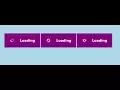 How to create loading buttons with html and css