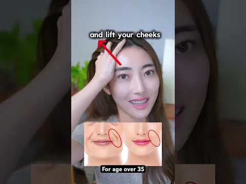 3 Simple Massages that Lifts Your Entire Face Naturally! #shorts #antiaging