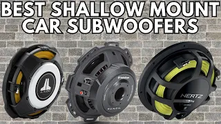 2026 s BEST SHALLOW MOUNT CAR SUBWOOFERS TOP 17 Best Shallow Mount Subwoofer For Car