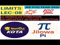 LIMITS LEC - 08 JEE PYQ 2020 MODULUS FUNCTION AND GREATEST INTEGER FUNCTION LIMITS