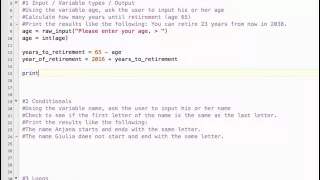 Python Final Review 1