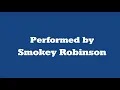 Quiet Storm - Smokey Robinson