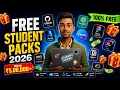 Top FREE Student Packs Websites Every College Student Must Claim in 2026 Worth 5 00 000