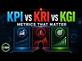 CISM KPIs vs KRIs vs KGIs Explained Security Metrics That Matter