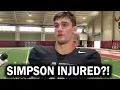 RUMOR: Ty Simpson is INJURED?! What????