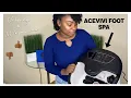 Acevivi Foot Spa Unboxing First Impression Eva Tarae