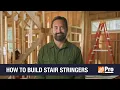 How To Build Stair Stringers The Home Depot Pro