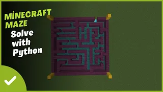 Minecraft Maze Solve with Python