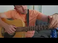 How to play SUNSET SOON FORGOTTEN by Iron & Wine - (tutorial)