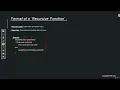 3 S01 L03 Format of Recursion Method Recursion for Beginners recursion best playlist