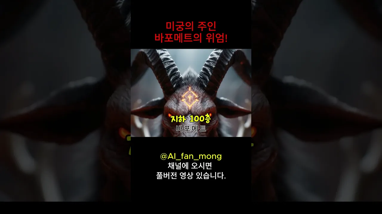 미궁의 주인 바포메트의 위엄!!