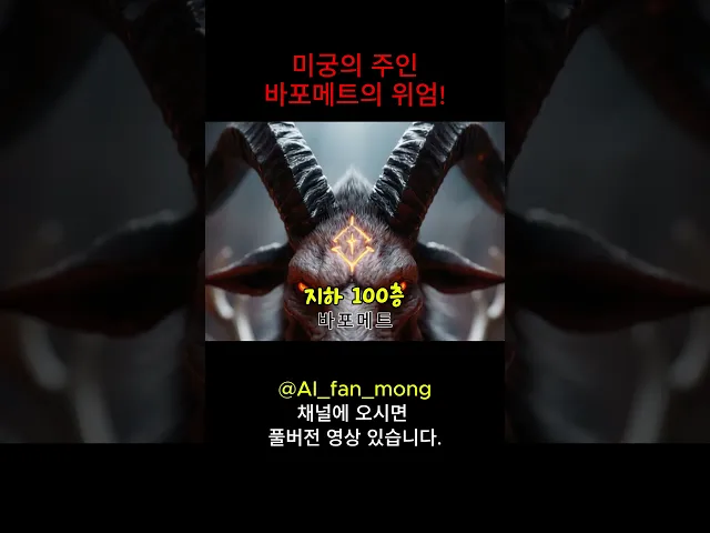 미궁의 주인 바포메트의 위엄!!