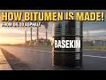 How Bitumen Is Made Oil-Based Production Process