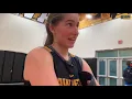 Kate Martin happy to be back after missing her freshman season