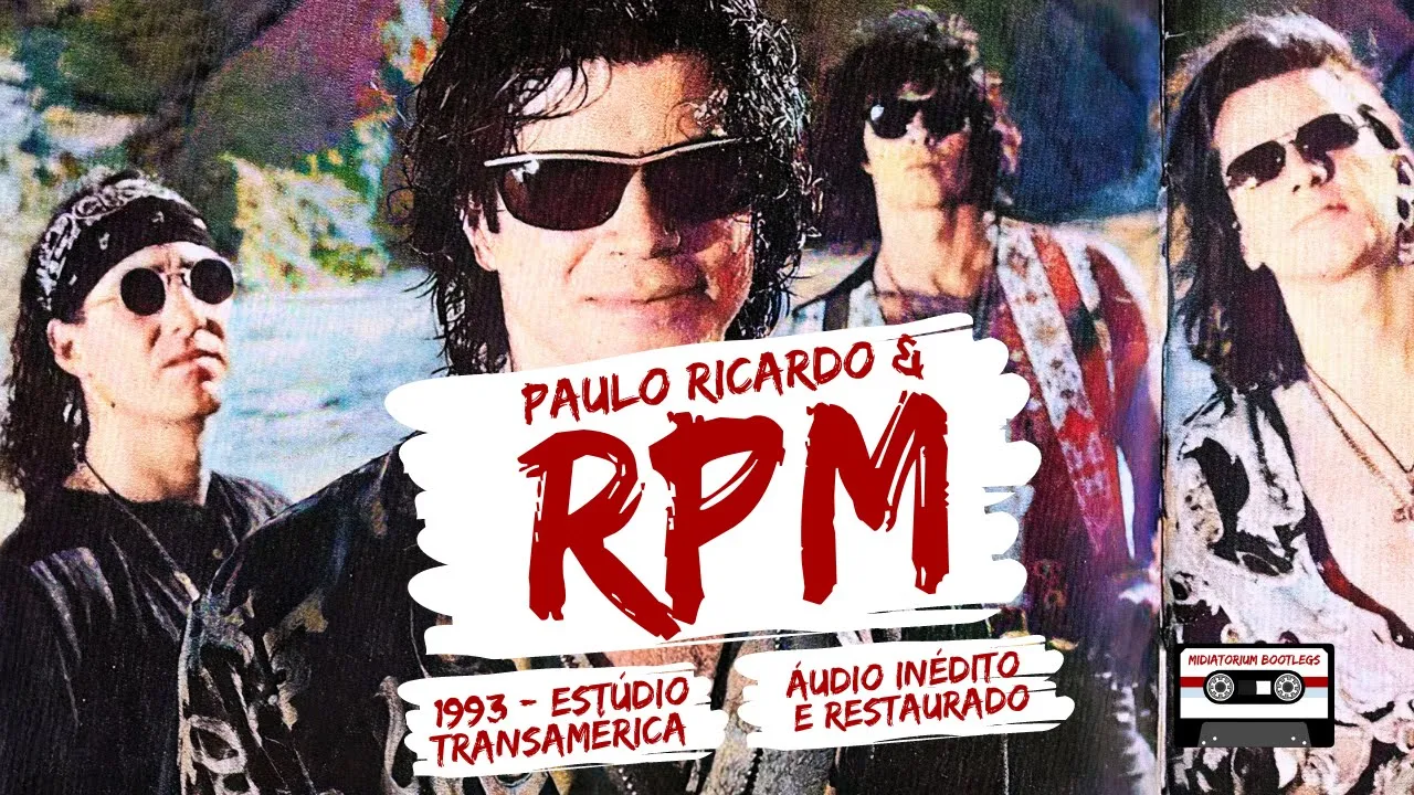 Paulo Ricardo & RPM | ao vivo | Estúdio Transamérica | 1993 | áudio inédito e restaurado