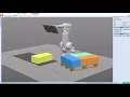 DEMO of Palletizer created in RobotStudio using RAPID programming language