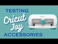 Testing Accessories for my Cricut Joy - Pen Adapters Engraving Tip