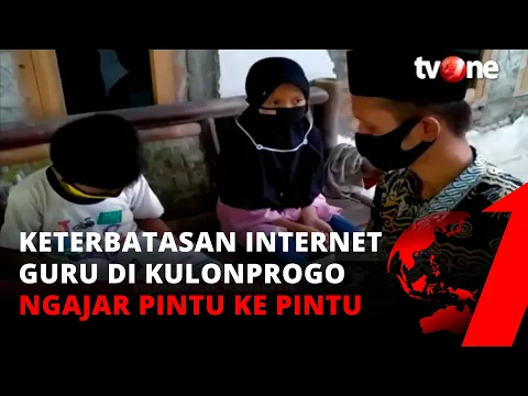 Bantu Siswa Keterbatasan Internet, Guru di Kulonprogo Ngajar dari Pintu ke Pintu | tvOne