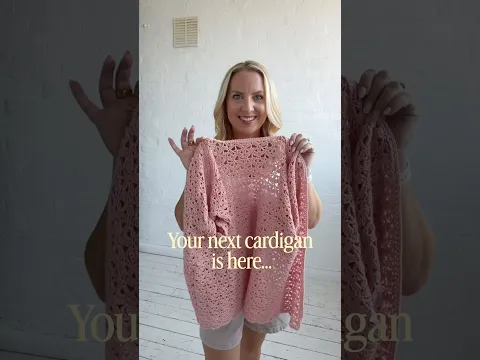 Easy Summer Crochet Cardigan