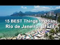 Lagu 15 BEST Things to do in Rio de Janeiro 🇧🇷 What to do in Brazil | Travel Guide \u0026 Tips